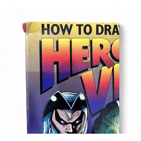 How to Draw Comic Book Heroes and Villains by Hart, Christopher Vintage 1995 - Picture 6 of 6